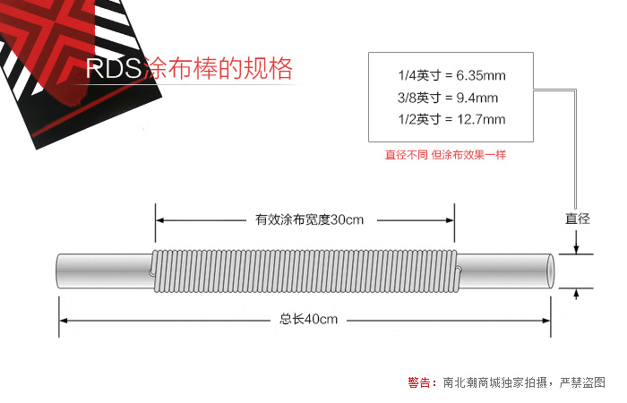 美國RDS刮墨棒的規格